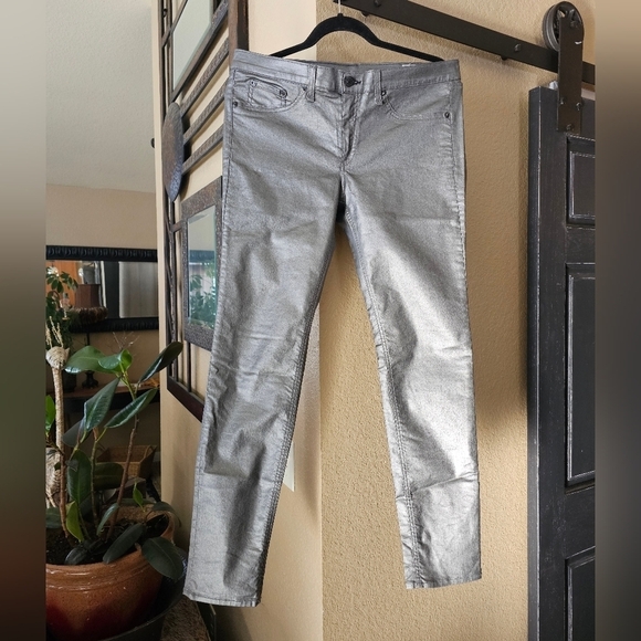 Rag & Bone Coated Legging Jeans - Picture 4 of 14